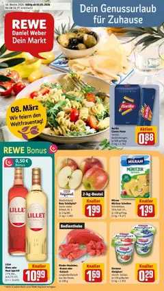 Vorschau von dem Prospekt des Geschäftes Rewe, gültig ab dem 02.03.2026
