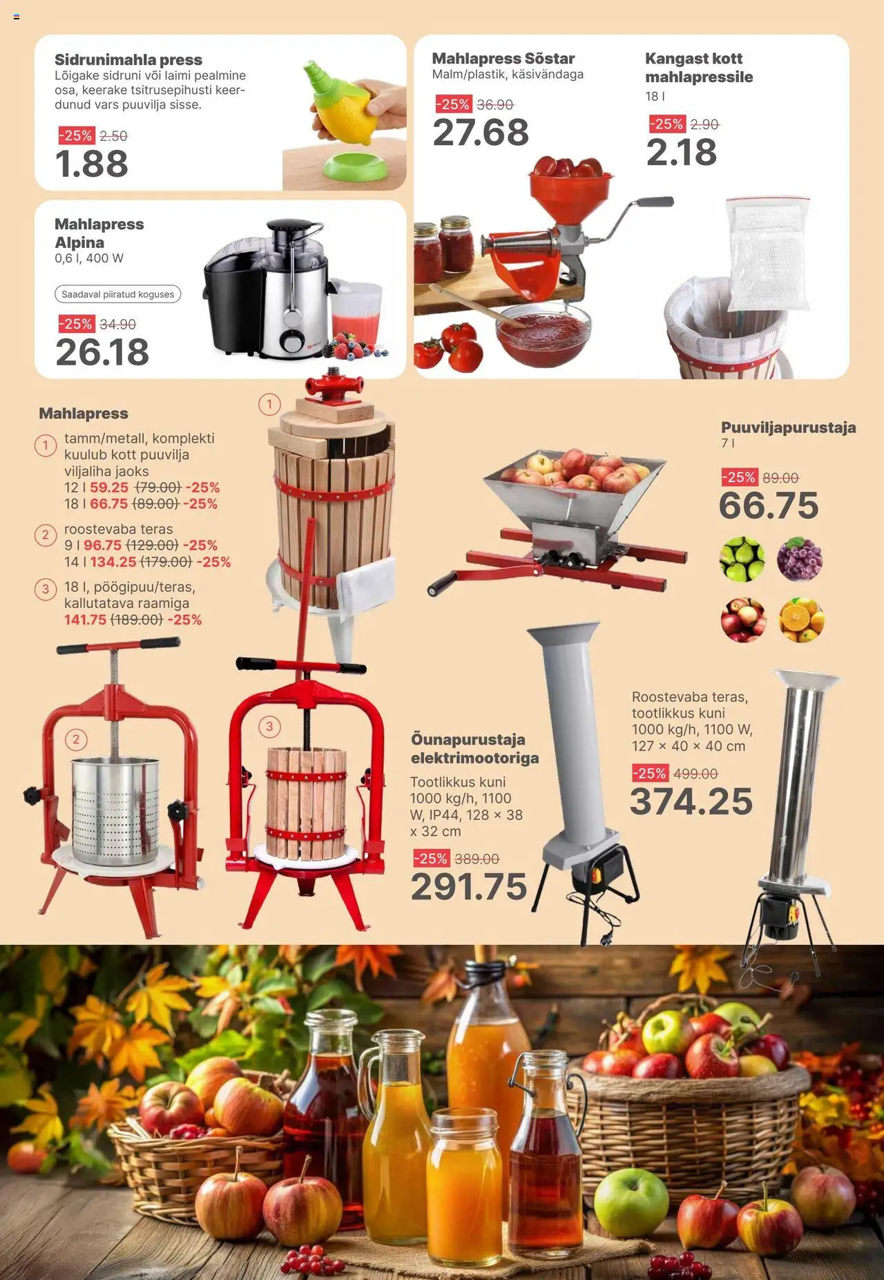 Magaziin kliendilehe eelvaade alates 2025.10.02