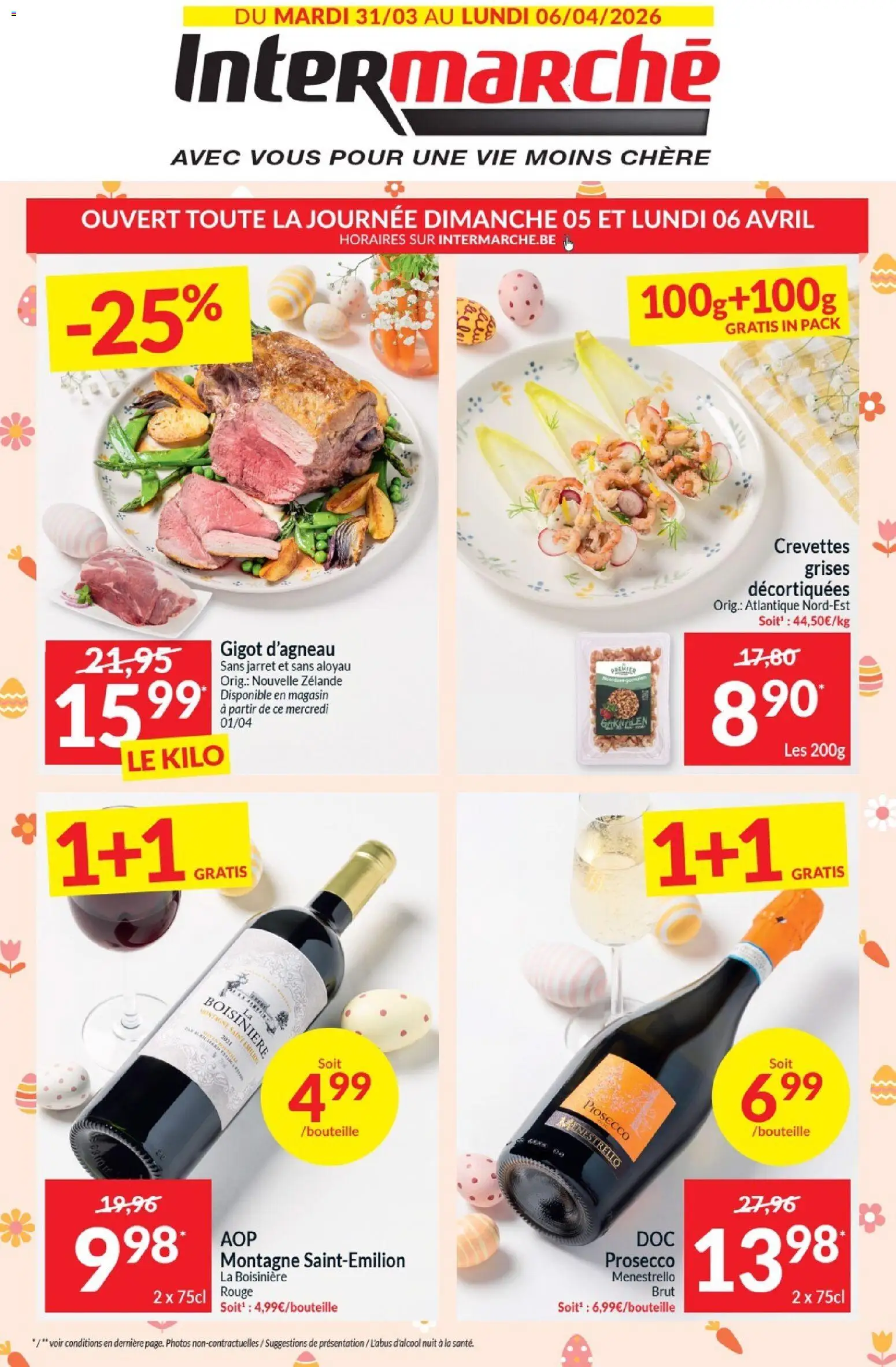 Voorbeeld van Intermarché Folder de la semaine 14 van winkel Intermarché geldig vanaf 31/03/2026