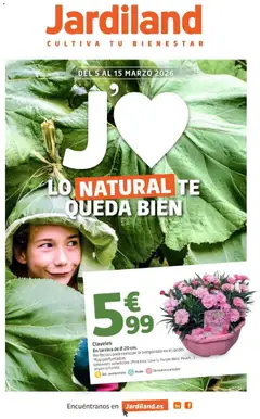 Vista previa del folleto de la tienda Jardiland válido desde el 05/03/2026 