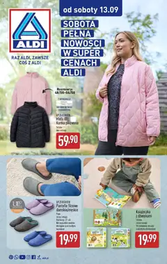 Pogląd gazetki "Sobota pełna nowości w ALDI" ze sklepu Aldi ważnej od 12.09.2025