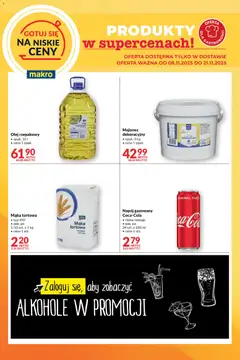 Pogląd gazetki "Gotuj się na niskie ceny w dostawie" ze sklepu Makro ważnej od 08.11.2025