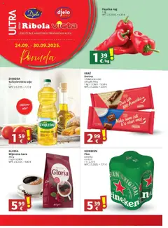 Pregled letka Katalog trgovine Ultra Gros vrijedi od 24.09.2025