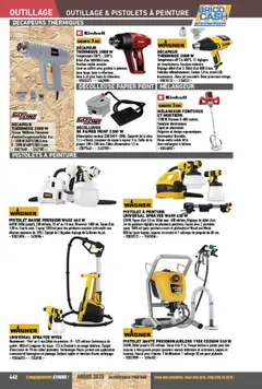 Prévisualisation de Catalogue du magasin Brico Cash formulaire valide 04/04/2025 | Page: 462