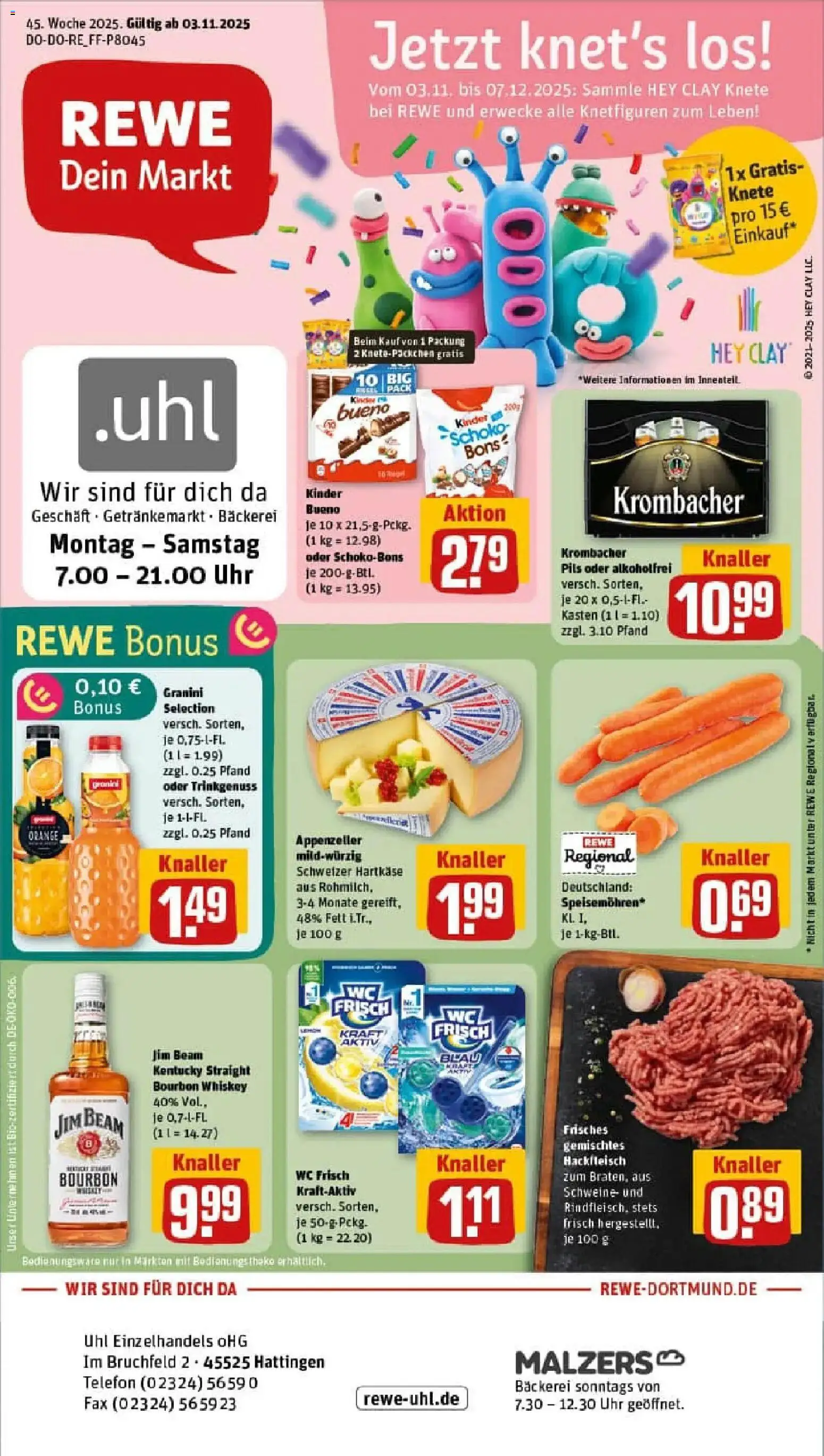 Vorschau von dem Prospekt des Geschäftes Rewe, gültig ab dem 02.11.2025