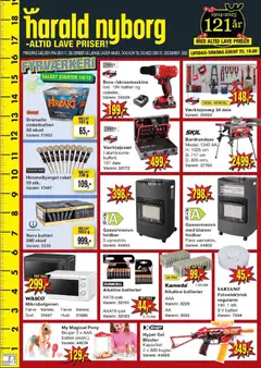 Eksempel på tilbudsavis Tilbudsavis fra butik Harald Nyborg gyldig fra 11/12/2025