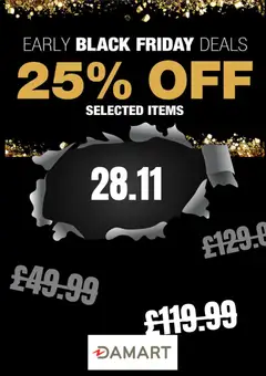Preview of Damart Black Friday valid from 06/11/2025