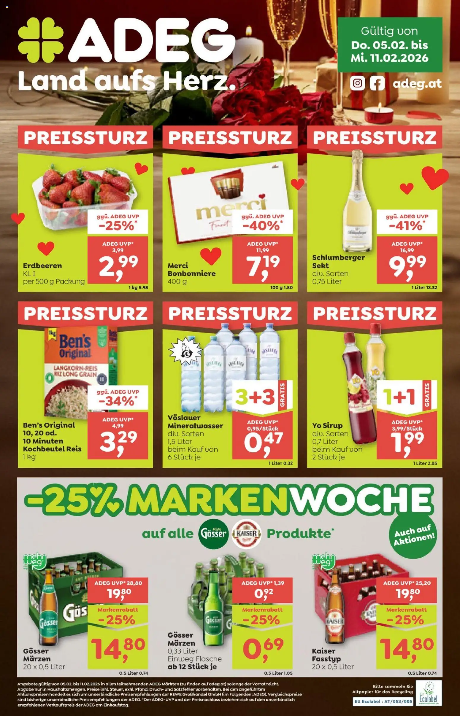 Vorschau der Angebote: ADEG Flugblatt gültig ab 05.02.2026