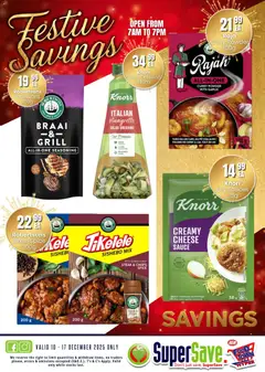Preview of Super Save flyer valid from 10/12/2025 | Page: 38