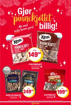 Forhåndsvis Gjør pinnekjøttet billig! fra butikk Coop Extra gyldig fra 12/12/2025