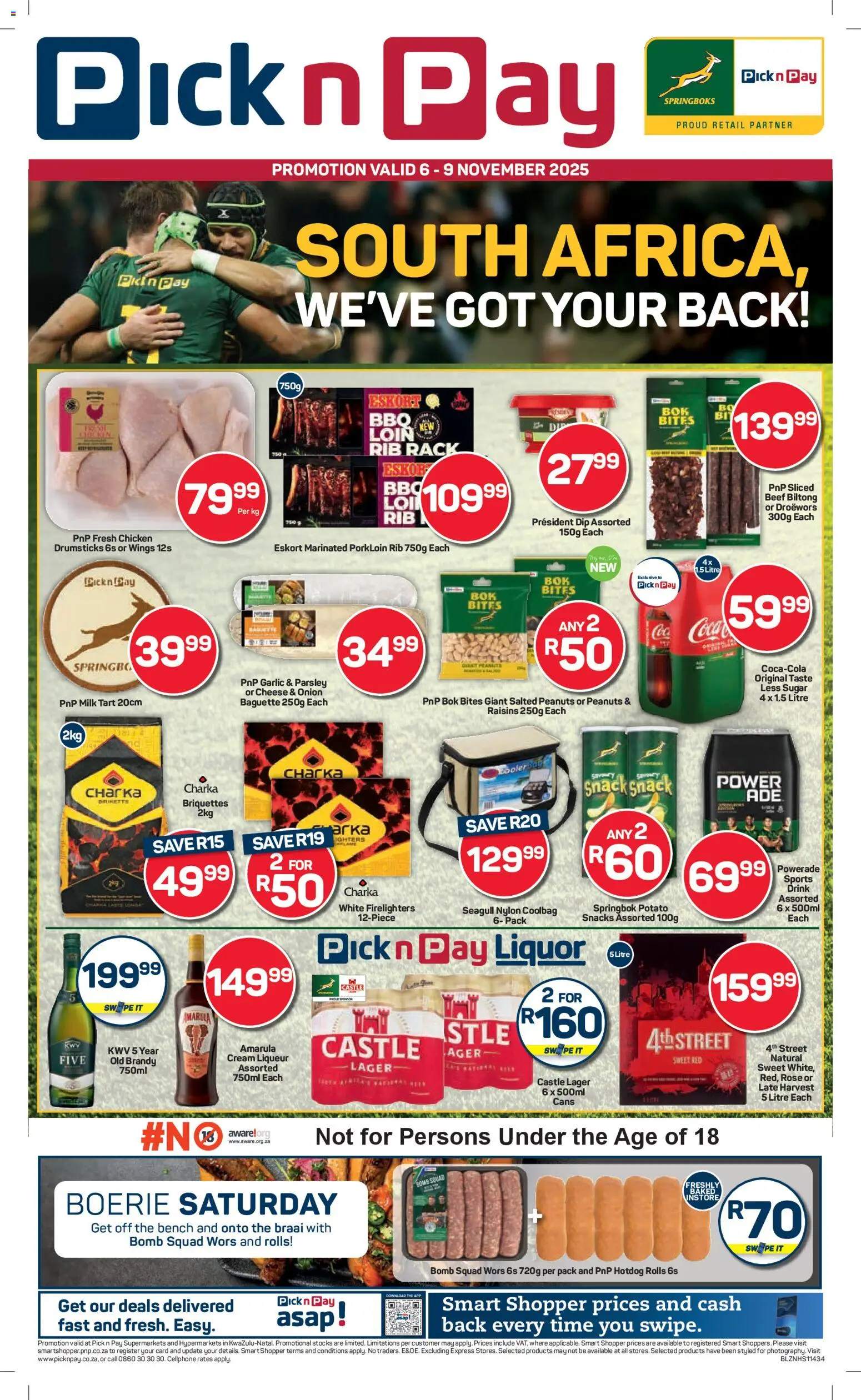 Preview of Pick n Pay flyer valid from 06/11/2025
