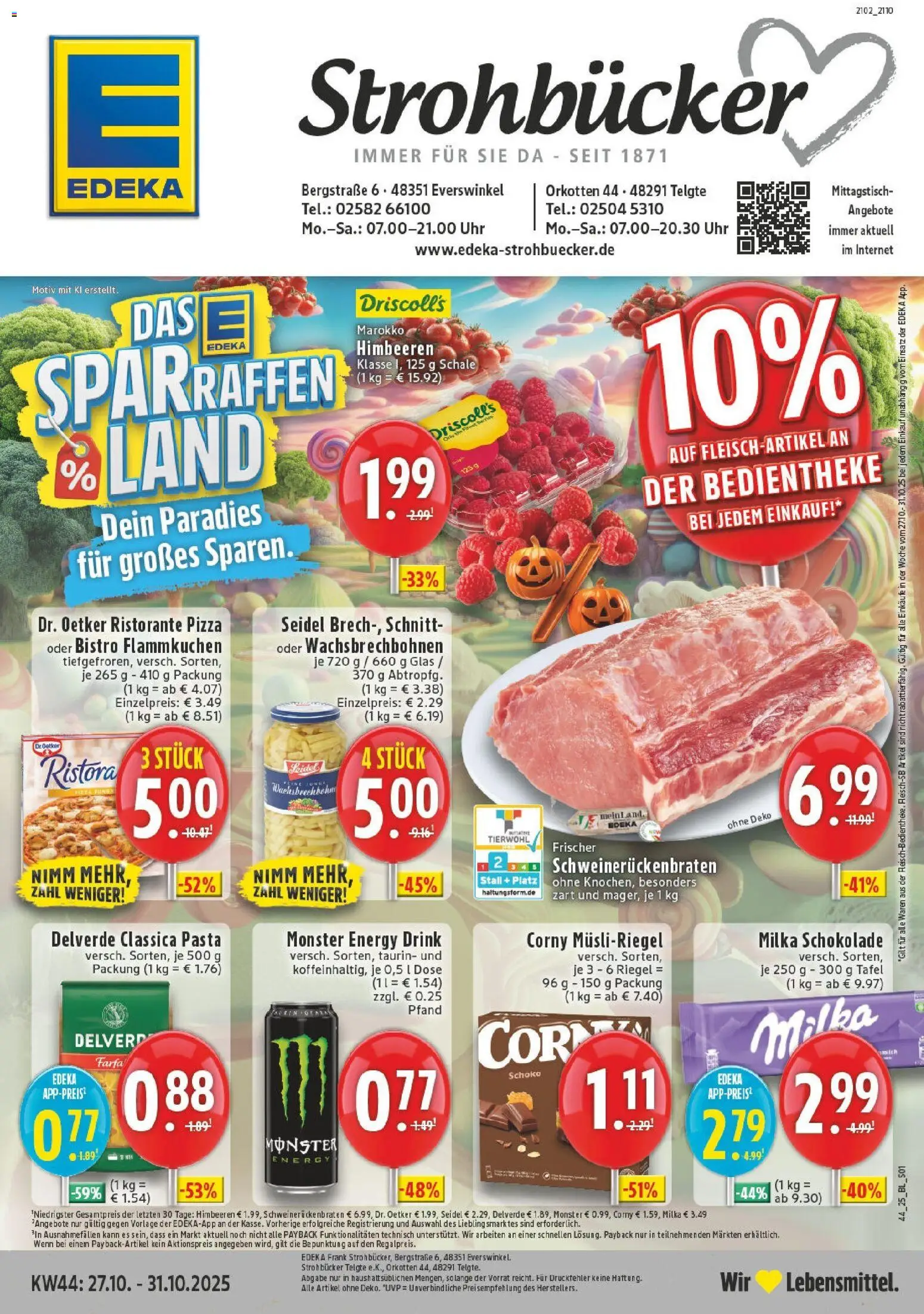 Vorschau von dem Prospekt des Geschäftes Edeka, gültig ab dem 26.10.2025