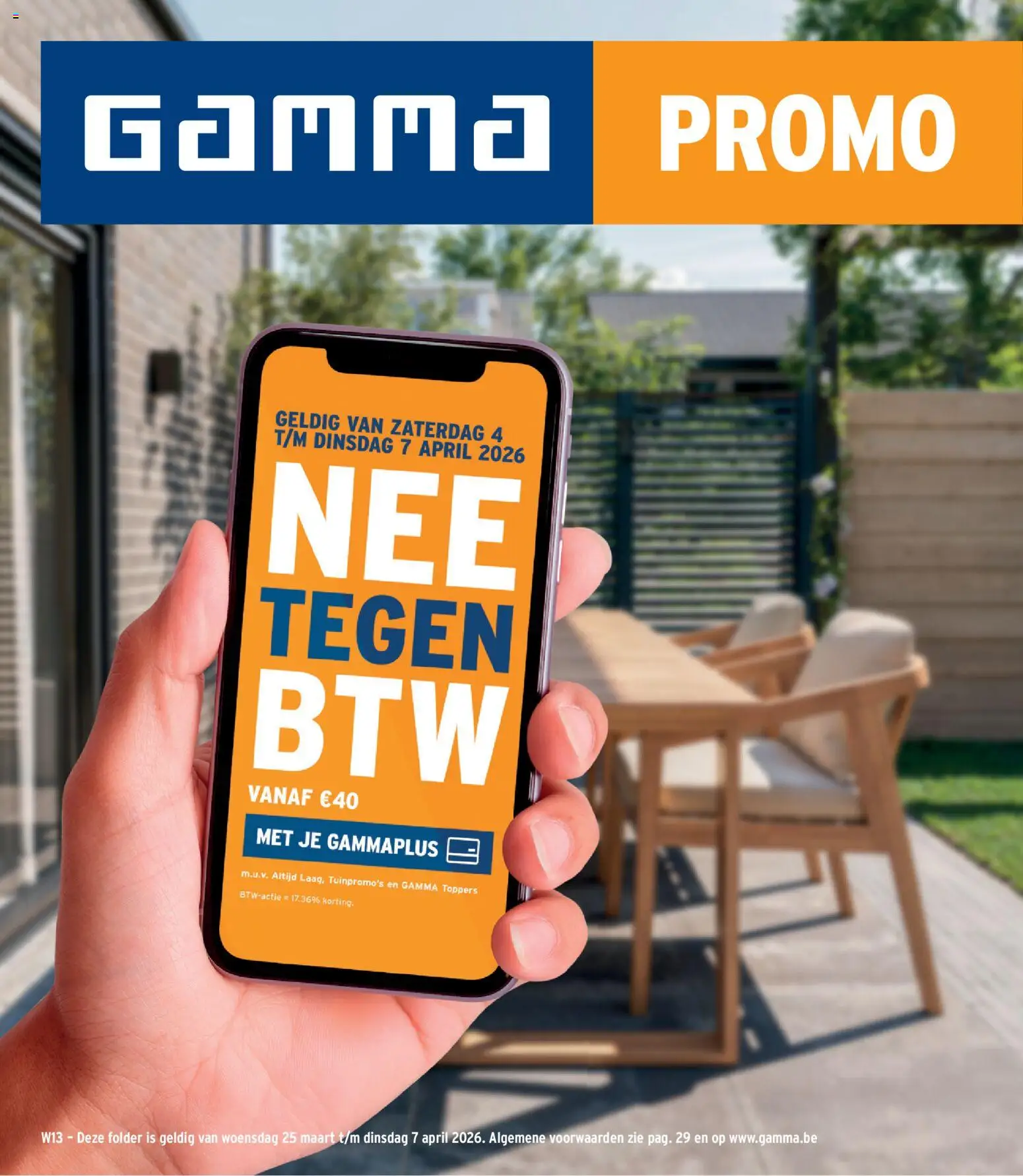 Voorbeeld van GAMMA Folder van winkel GAMMA geldig vanaf 25/03/2026