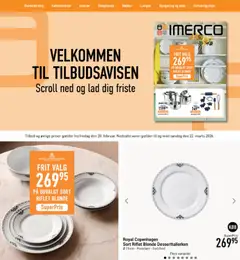 Eksempel på tilbudsavis Tilbudsavis fra butik Imerco gyldig fra 20/02/2026