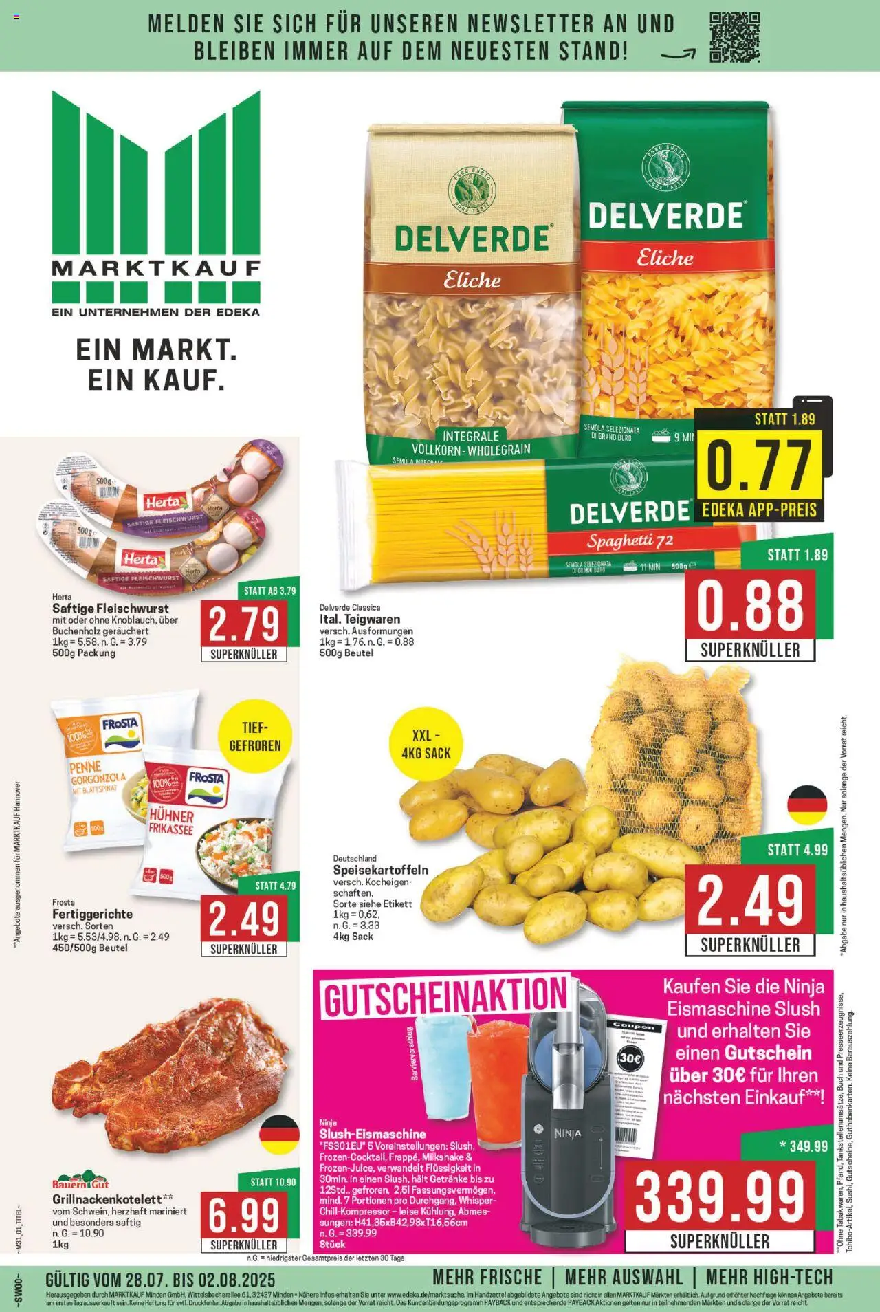 MARKTKAUF Prospekt ab Montag 28.07.2025 > Prospekt