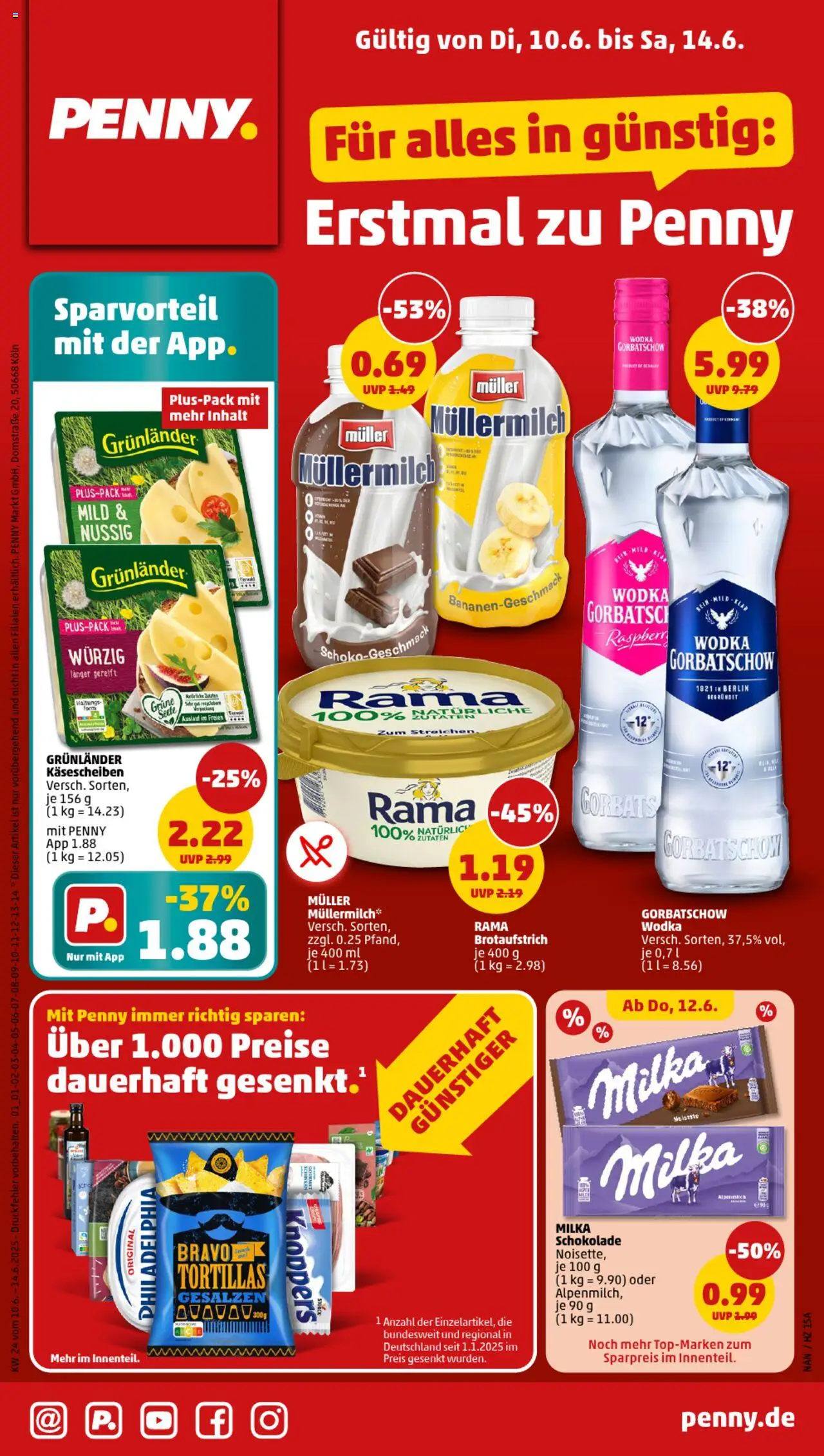 Penny Prospekt ab 10.06.2025 - Prospekt