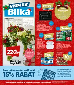 Eksempel på tilbudsavis Nonfood fra butik Bilka gyldig fra 19/12/2025