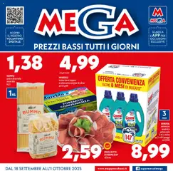 Anteprima dell'opuscolo Attuale volantino dal negozio Mega valido da 18/09/2025
