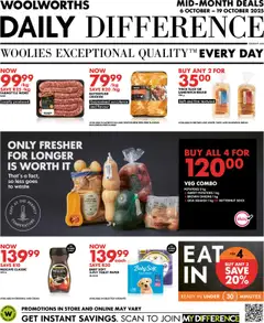 Preview of Woolworths flyer valid from 06/10/2025