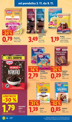 Náhľad Lidl letáku platného od 03.11.2025 | Strana: 34