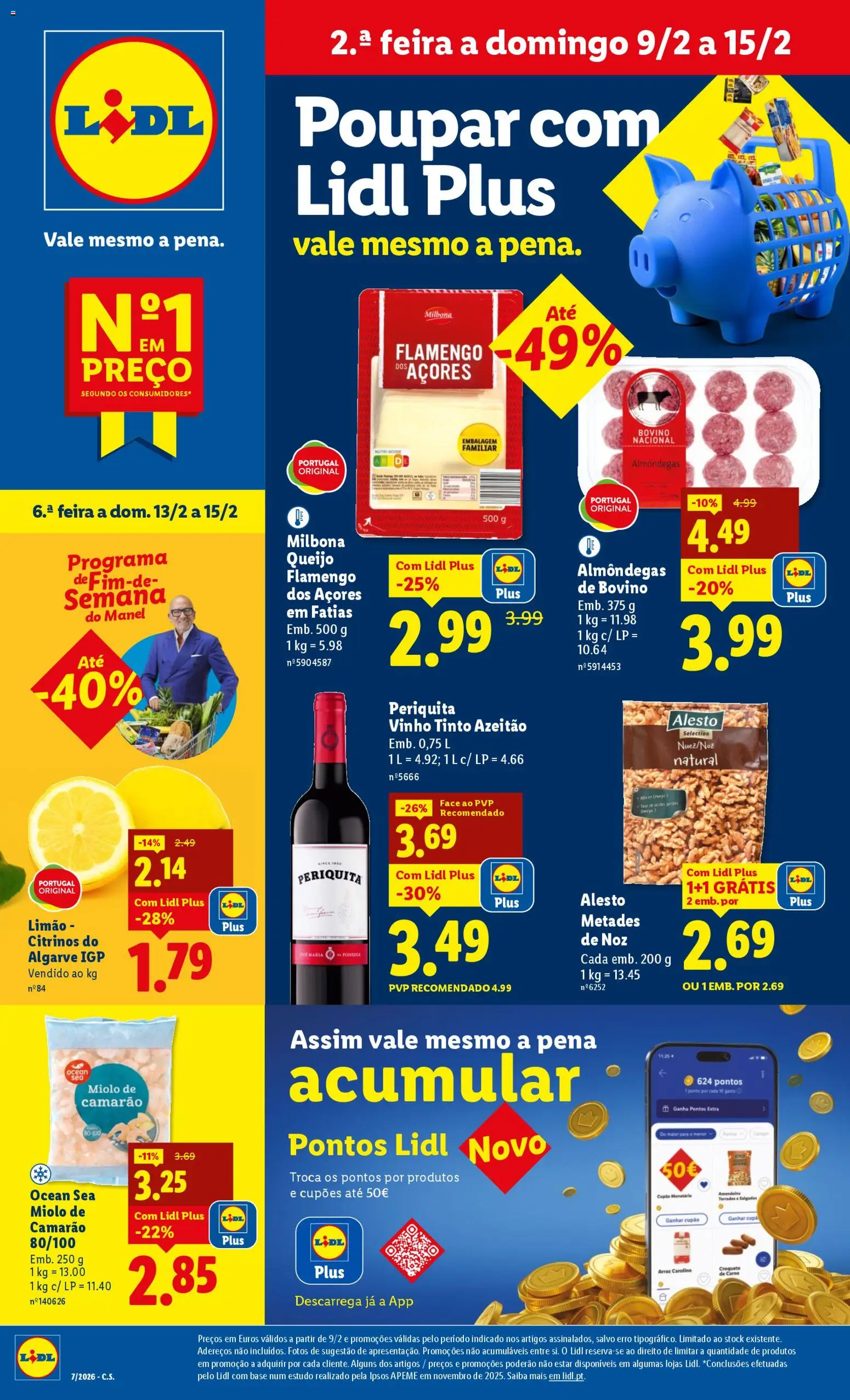 Pré-visualização do folheto da loja Lidl válida a partir de 09/02/2026