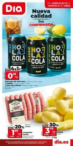 Vista previa del folleto de la tienda Dia válido desde el 15/04/2026 