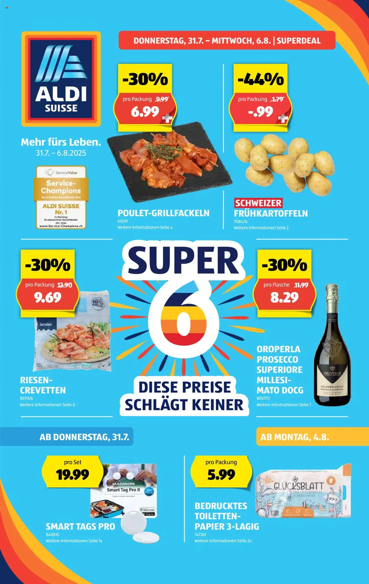 Aldi Aktionen ab 31.07.2025 - Seitennummer 1