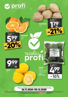Previzualizarea de cataloage: Profi Revista Fresh City valabil de la 26.11.2025