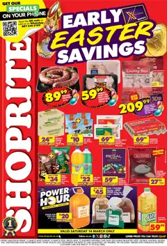 Preview of Shoprite flyer valid from 13/03/2026