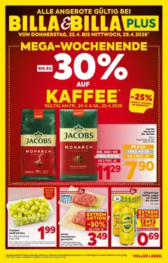 Vorschau der Angebote: Billa BILLA: Flugblatt gültig bei BILLA & BILLA PLUS gültig ab 22.04.2026