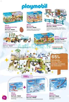 Prévisualisation de Catalogue du magasin King Jouet formulaire valide 25/11/2025 | Page: 76