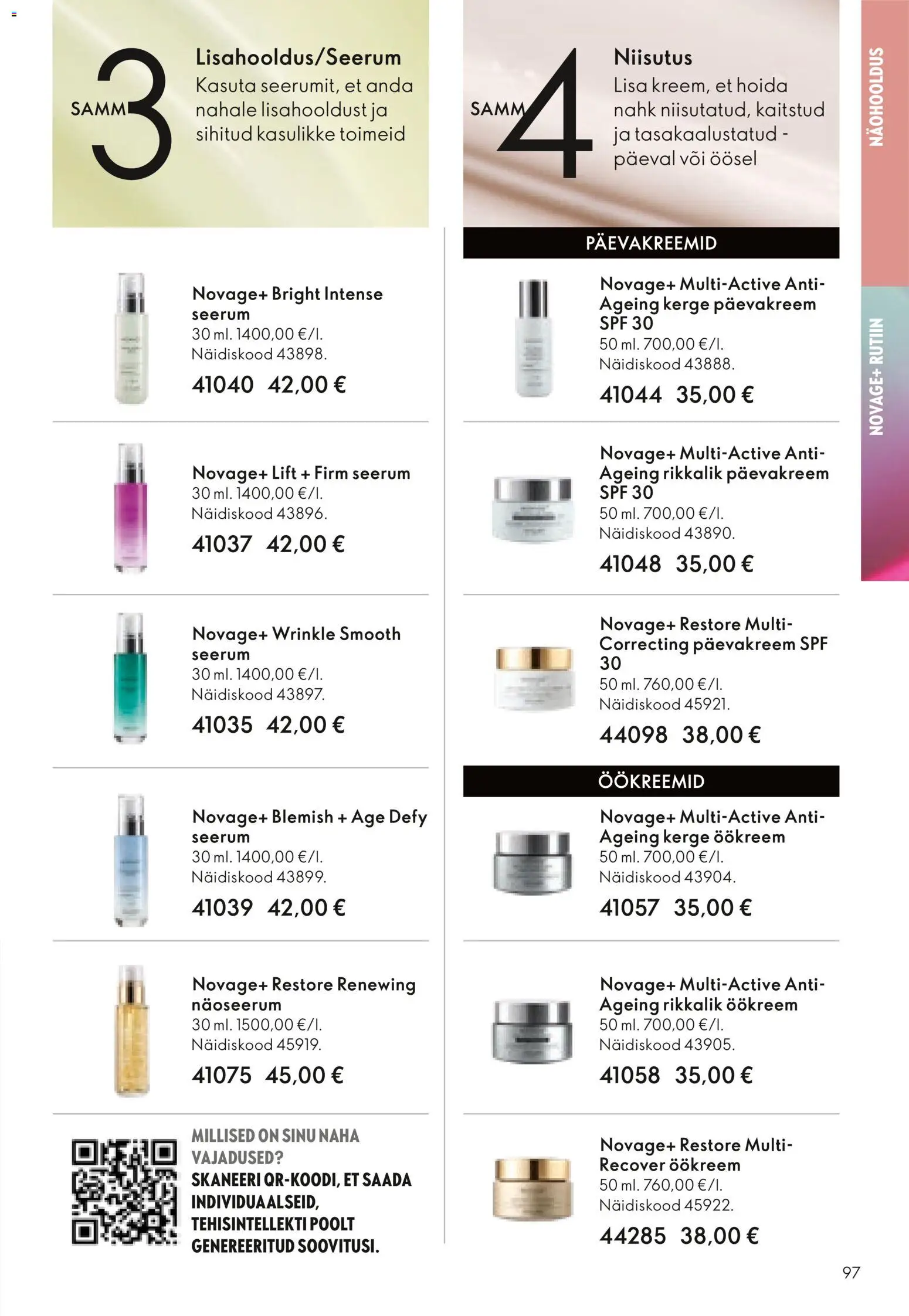 Oriflame kliendilehe eelvaade alates 2026.01.28