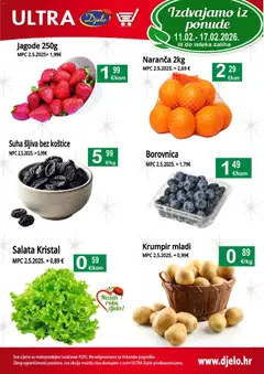 Pregled letka Katalog trgovine Djelo vrijedi od 11.02.2026