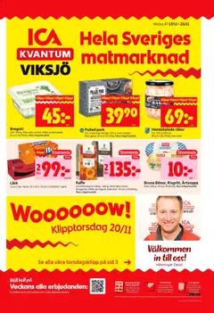 Förhandsgranska reklamblad Järfälla från butik ICA Kvantum gäller från 17/11/2025