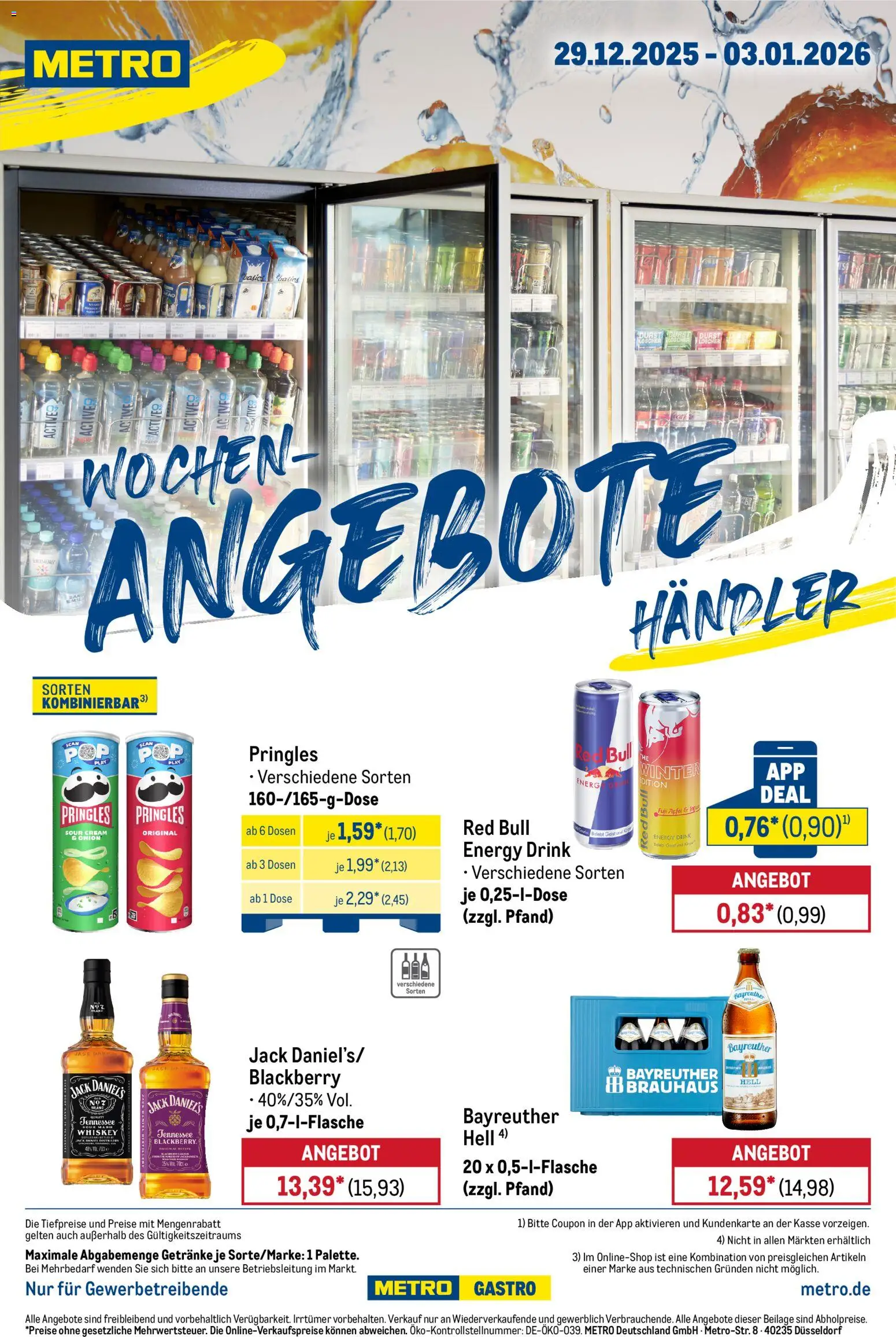 Vorschau von dem Prospekt des Geschäftes Metro, gültig ab dem 29.12.2025