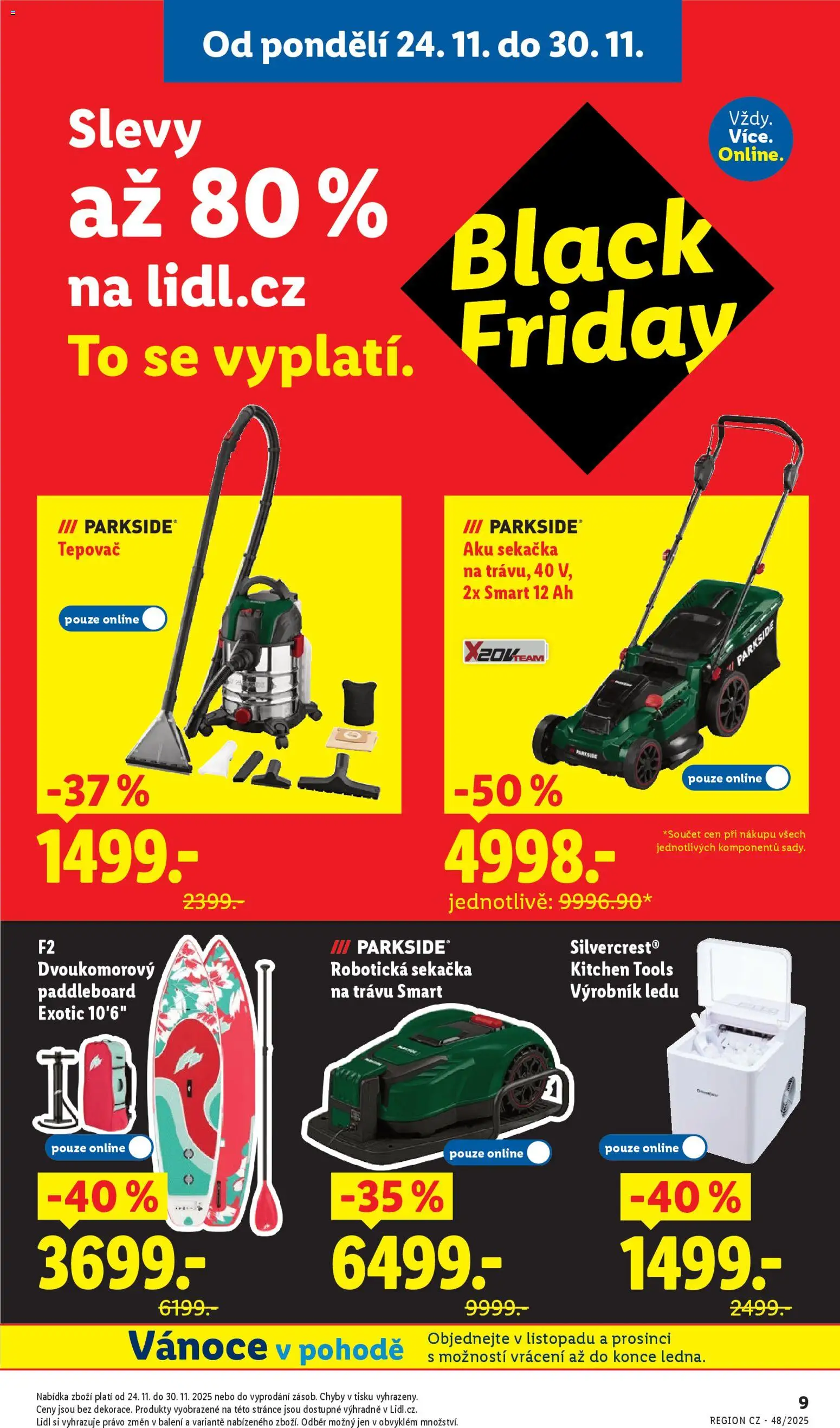 Náhled nabídky: Lidl Black Friday platný od 24.11.2025