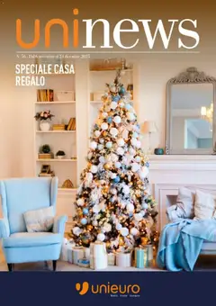 Anteprima dell'opuscolo Volantino Casa Regalo dal negozio Unieuro valido da 06/11/2025