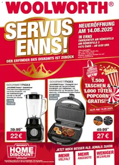 Vorschau der Angebote: Woolworth Servus Enns! gültig ab 10.08.2025