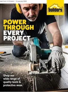 Preview of Builders flyer valid from 14/10/2025