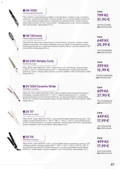 Náhled nabídky: Expert elektro Katalog - ECG - Malé domácí spotřebiče platný od 01.10.2024 | Strana: 47