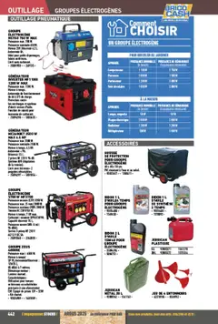 Prévisualisation de Catalogue du magasin Brico Cash formulaire valide 04/04/2025 | Page: 442