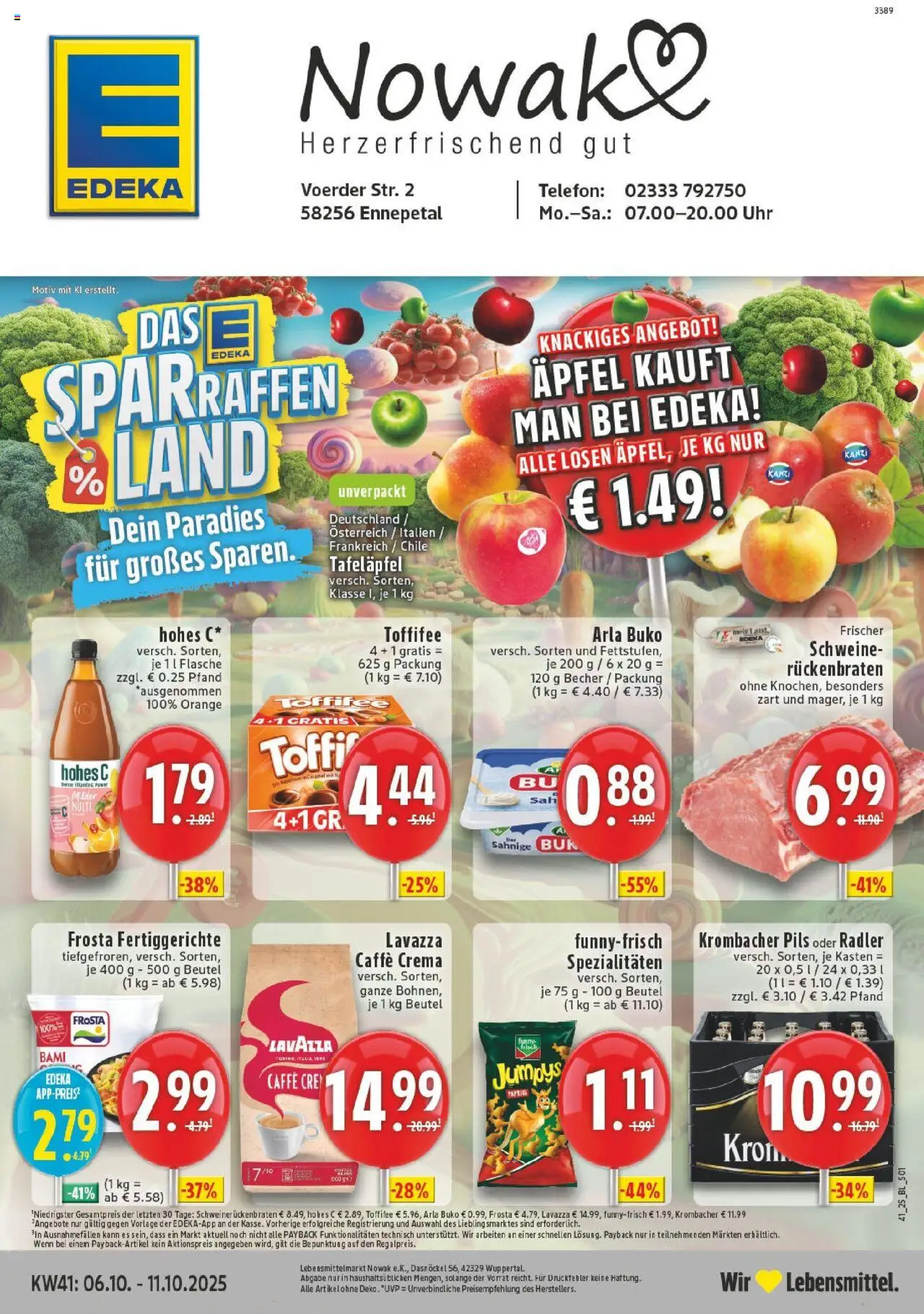 EDEKA Prospekt ab 06.10.2025 - Prospekt Ennepetal Online