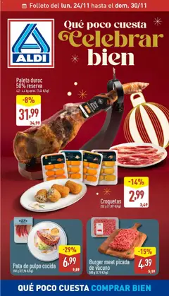 Vista previa del folleto de la tienda Aldi válido desde el 24/11/2025 