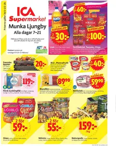 Förhandsgranska reklamblad Munka-Ljungby från butik ICA Supermarket gäller från 26/01/2026