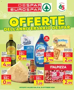 Anteprima dell'opuscolo Attuale volantino dal negozio Eurospar valido da 06/10/2025