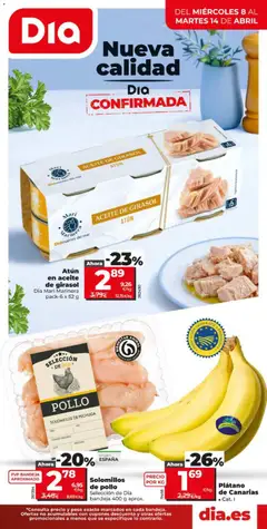 Vista previa del folleto de la tienda Dia válido desde el 08/04/2026 