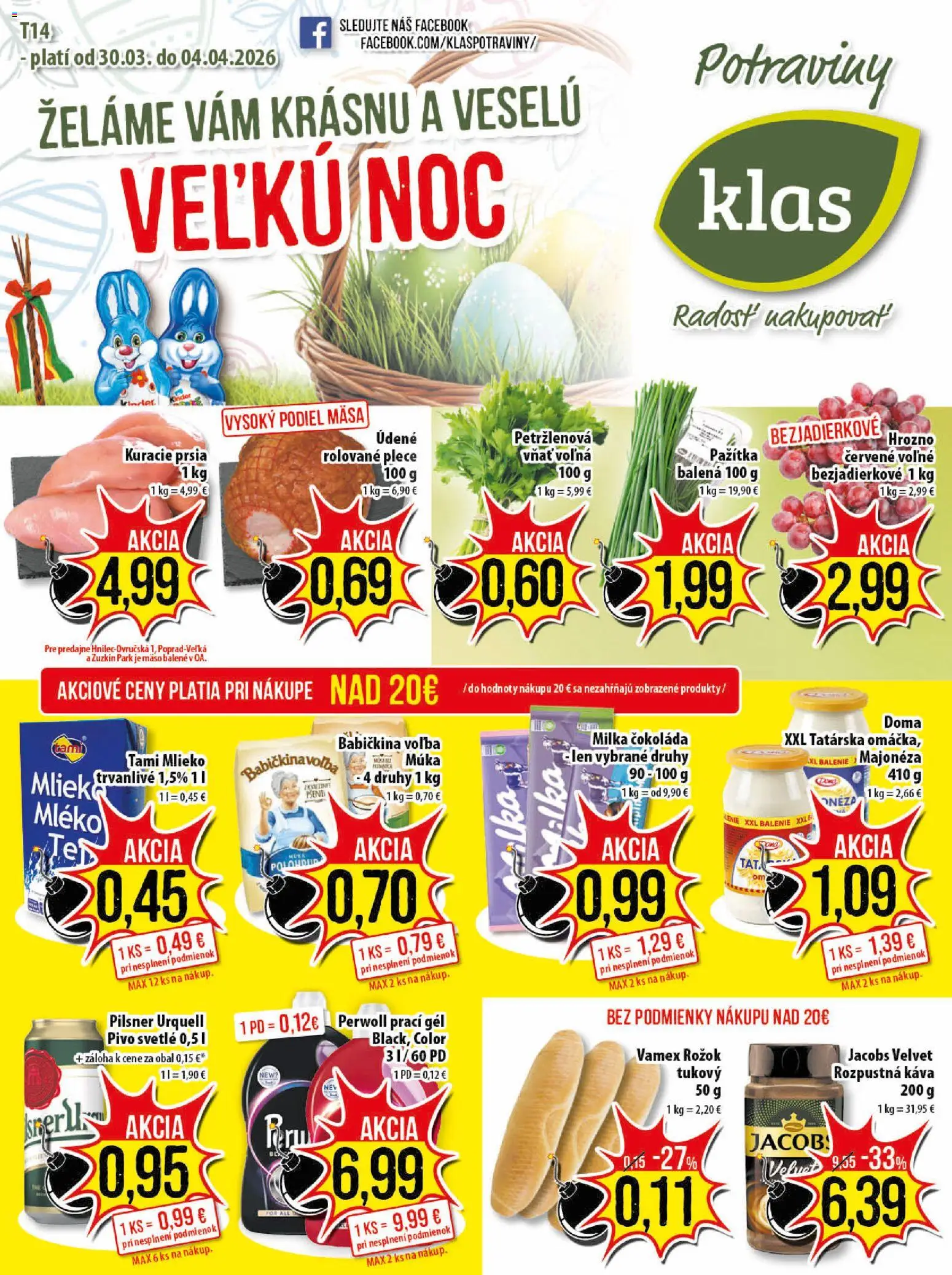 Náhľad Klas letáku platného od 30.03.2026