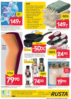 Forhåndsvis Kundeavis fra butikk Rusta gyldig fra 27/10/2025 | Side: 18