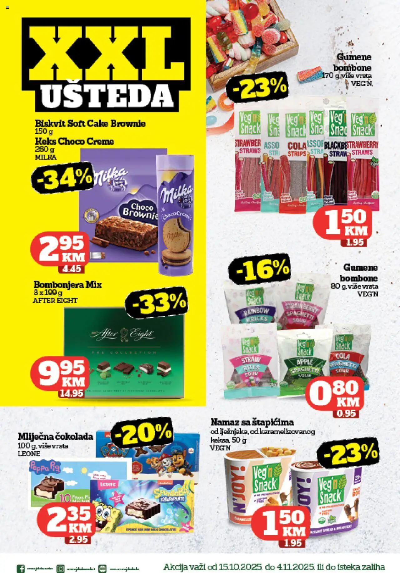 Pregled letka Katalog trgovine Crvena jabuka vrijedi od 2025.10.15