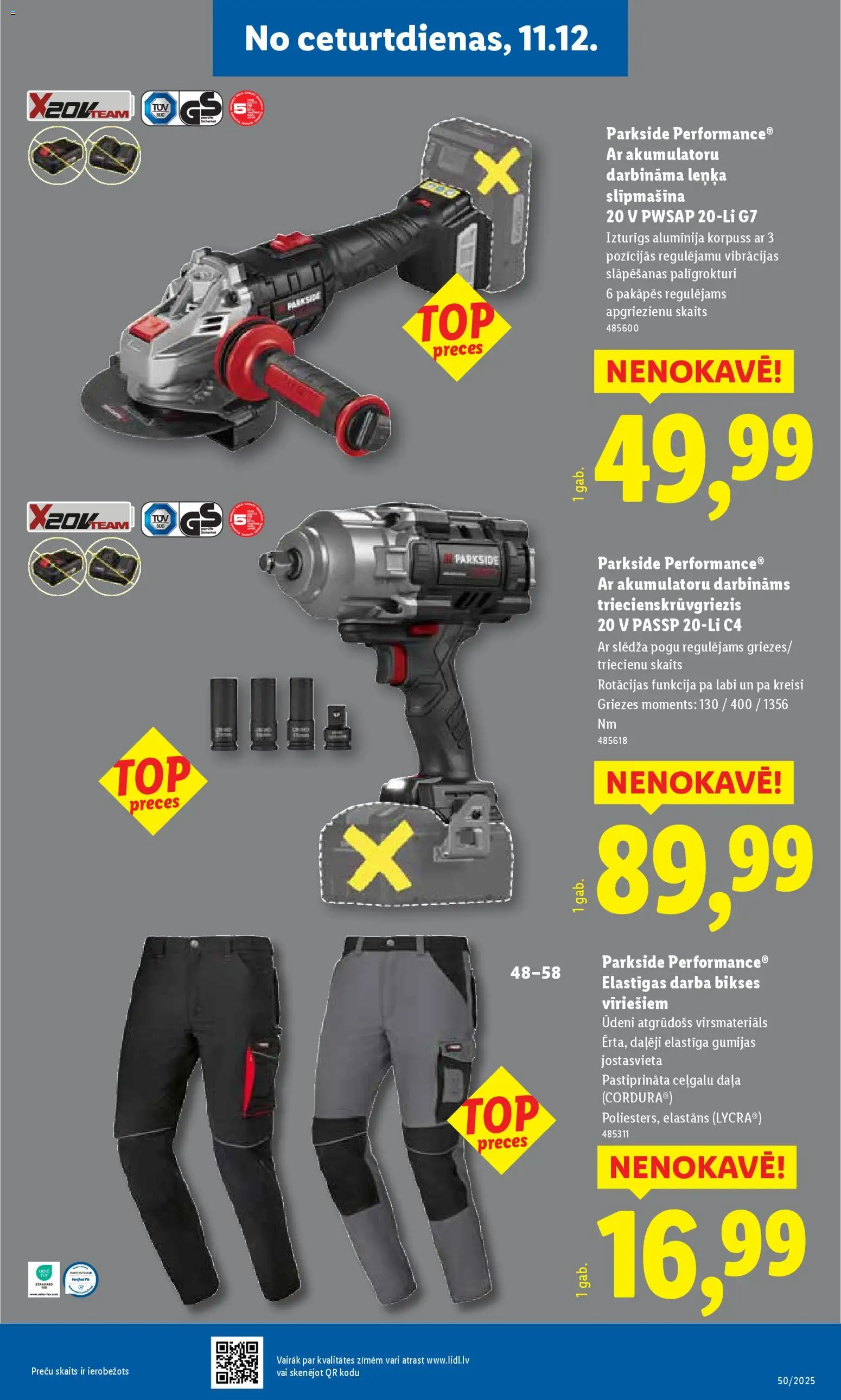 Skatīt Lidl akciju bukletu, derīgs no 2025.12.08